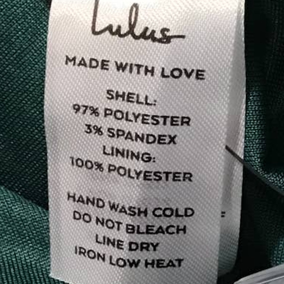 LULU'S XL Love In Your Life Emerald Green Satin Halter Maxi Dress NEW B171 - Picture 9 of 12